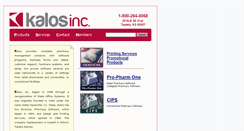 Desktop Screenshot of kalos-inc.com